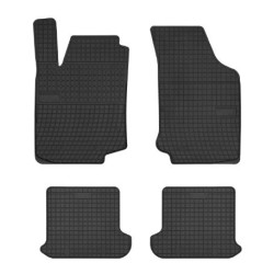 Car rubber floor mats black VW GOLF III (1991-1998) NEGRO