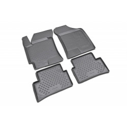 Alfombrillas de goma negras NOVLINE para HYUNDAI COUPE (2001-2008)