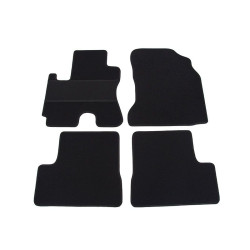 Car textile mats black TOYOTA RAV 4 (5d.) (2000-2006) ELEGANT
