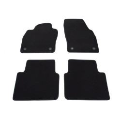 Alfombrillas textiles negras para coche SKODA SCALA (2019-...) LUXUS