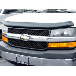 Hood guard black CHEVROLET EXPRESS (2003-2018) WEATHERTECH 50098