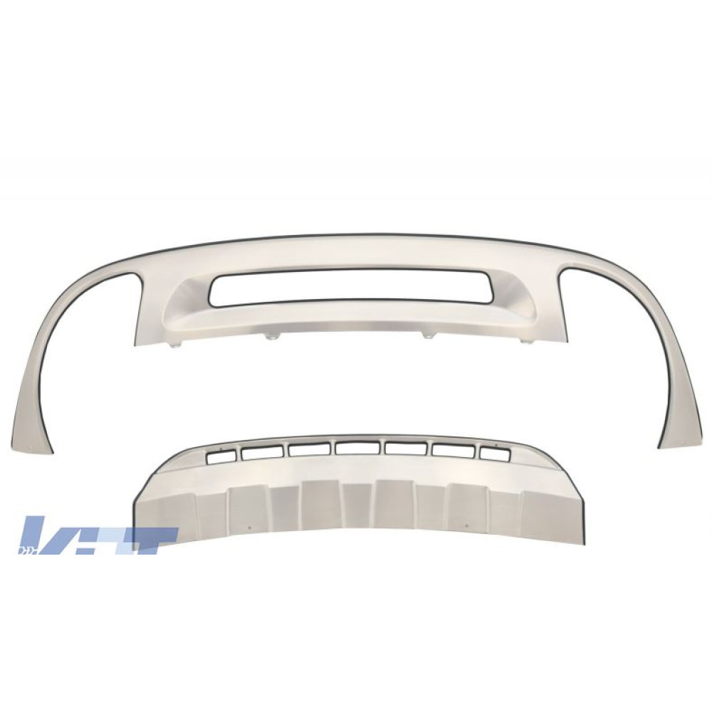Skid plates (front + rear) VW TOUAREG II (2010-2014) SPVWT7P5