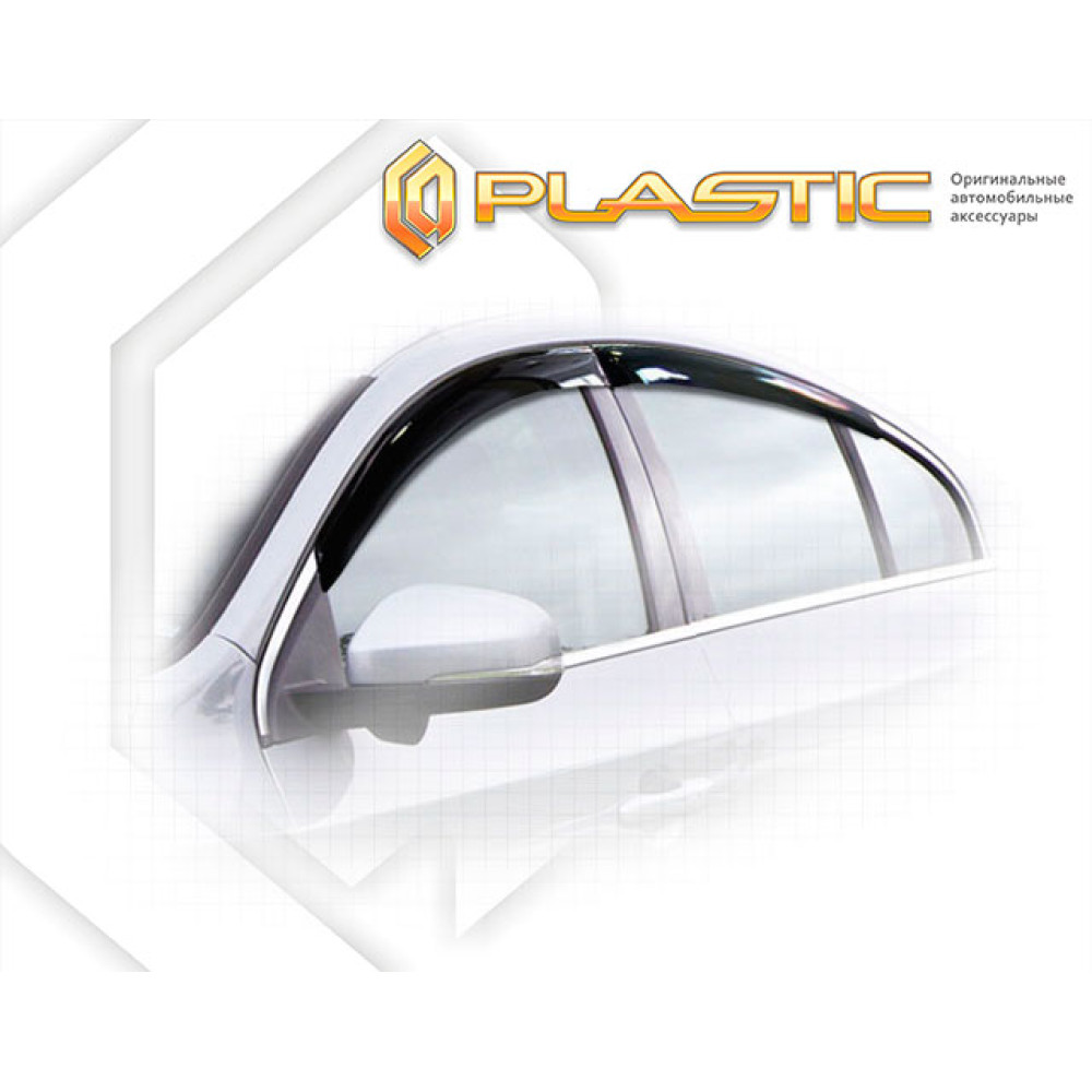 Window deflectors VOLVO S60 (2010-...) CA-PLASTIC