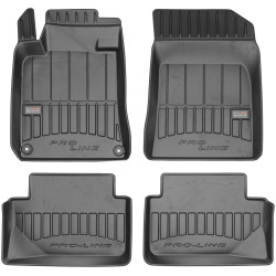 Car rubber floor mats black PEUGEOT 508 (2011-2018) 3D FROGUM