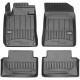 Car rubber floor mats black PEUGEOT 508 (2011-2018) 3D FROGUM