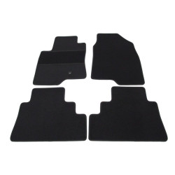 Car textile mats black CHEVROLET CAPTIVA (2006-2011) ECONOMIC (CR)