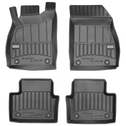 Car rubber floor mats black OPEL INSIGNIA (2008-2016) 3D FROGUM