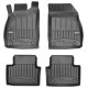 Car rubber floor mats black OPEL INSIGNIA (2008-2016) 3D FROGUM
