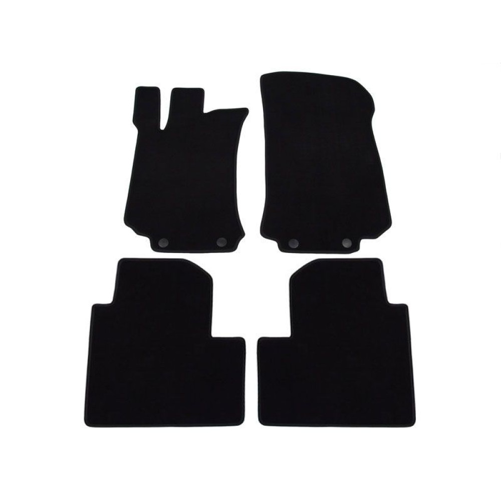 Car textile mats black MB R-class W251 (2006-...) LUXUS