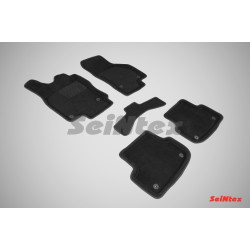 Alfombrillas textiles para coche negras 3D SEINTEX AUDI A3 (4/5d.)(2012-...)