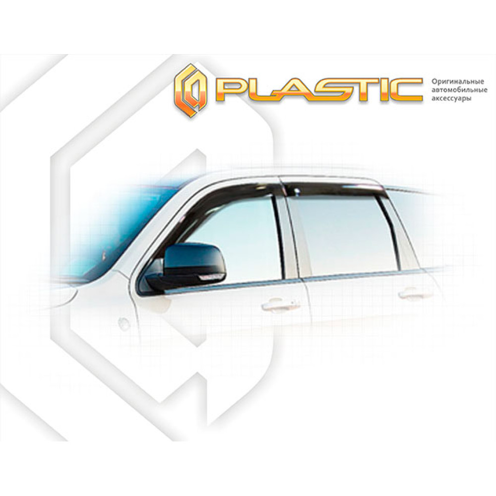 Window deflectors JEEP GRAND CHEROKEE (2010-...) CA-PLASTIC