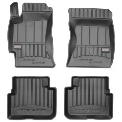 Car rubber floor mats black SUBARU FORESTER (2008-2013) 3D FROGUM