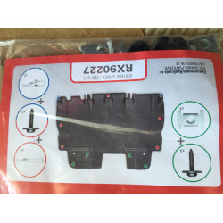 Under engine cover set of fixators FIAT PUNTO (2005-2012) RX90227