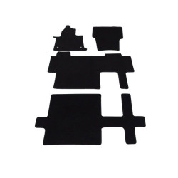 Alfombrillas textiles negras para coche PEUGEOT TRAVELLER III (9s.) (2016-...) LUXUS