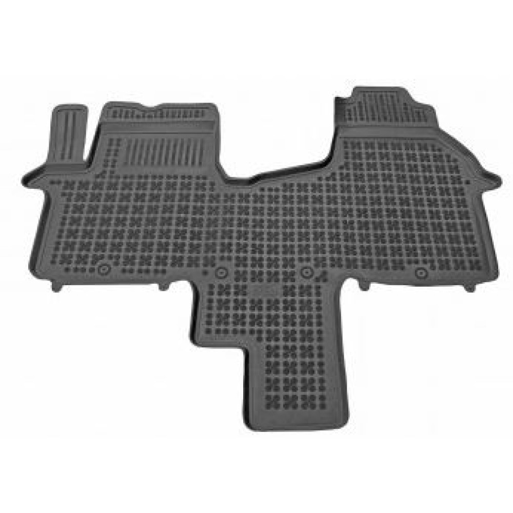 Car rubber floor mats front black OPEL VIVARO II (2s.)(2014-...) 201926