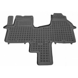 Alfombrillas de goma delanteras negras OPEL VIVARO II (2v) (2014-...) 201926