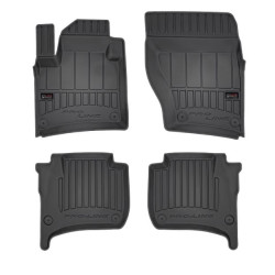 Car rubber floor mats black VW TOUAREG II (2010-2018) 3D FROGUM