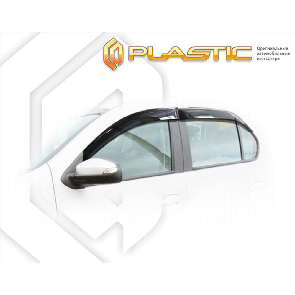 Window deflectors DACIA LOGAN Sedan (2013-...) CA-PLASTIC