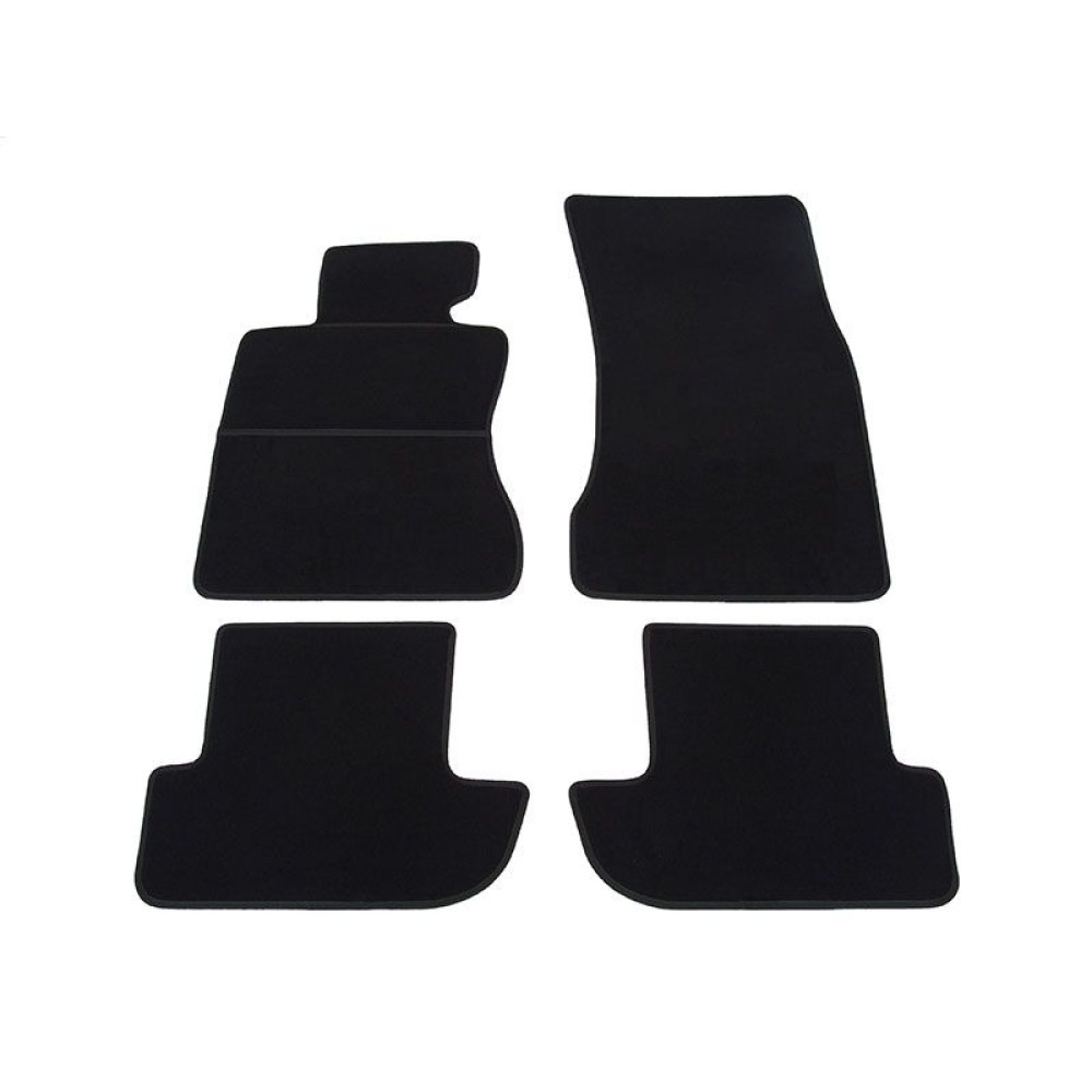 Car textile mats black RENAULT LAGUNA I (1993-2001) ECONOMIC