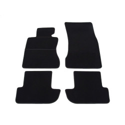 Alfombrillas textiles negras para coche RENAULT LAGUNA I (1993-2001) ECONÓMICAS