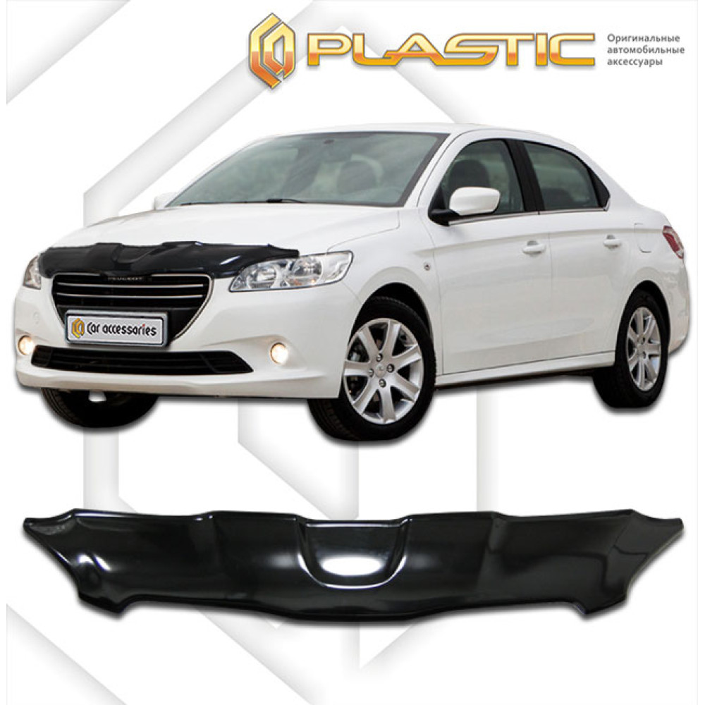 Hood deflector PEUGEOT 301 (2012-...) CA-PLASTIC