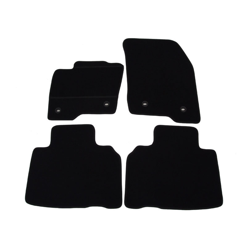 Car textile mats black FORD EDGE (2016-...) ELEGANT