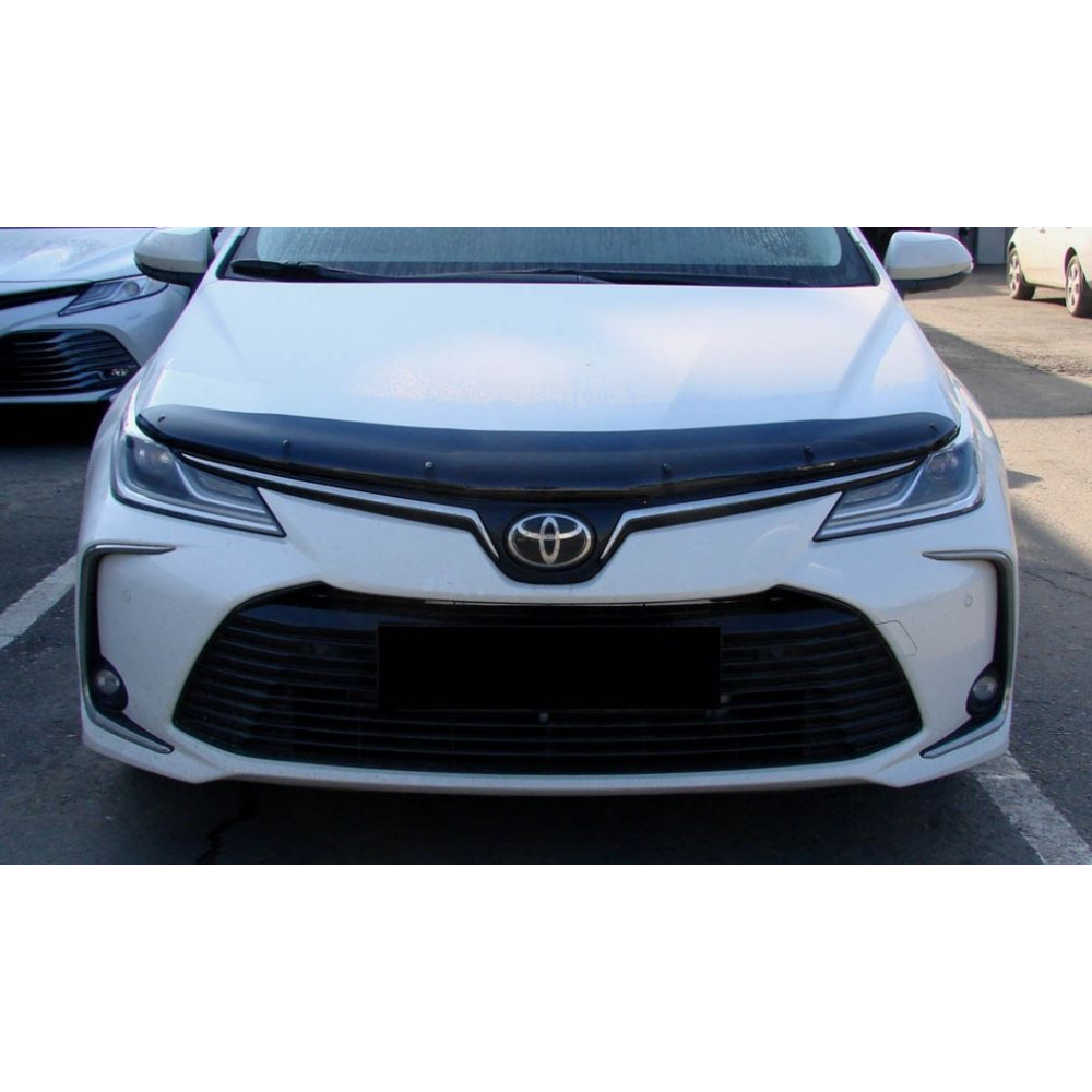 Hood deflector black TOYOTA COROLLA (2019-...) SIM