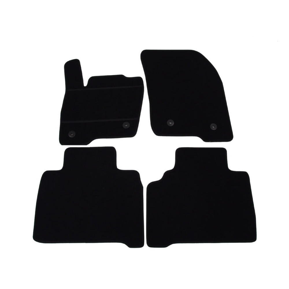 Alfombrillas textiles negras para coche FORD GALAXY (2015-...) ELEGANT
