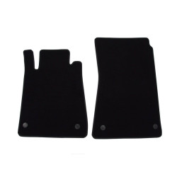 Alfombrillas textiles negras para coche MB Clase SLK R171 (2004-2011) LUXUS