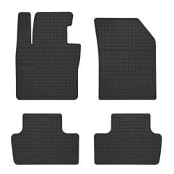 Alfombrillas de goma para coche negras VOLVO XC60 II (2017-...) NEGRO