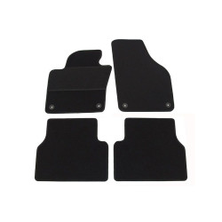 Alfombrillas textiles negras para coche VW TIGUAN (2007-2016) ELEGANT