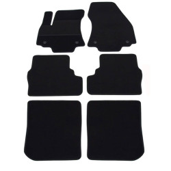 Alfombrillas textiles negras para coche OPEL ZAFIRA A (7s) (1999-2005) ELEGANT