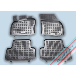 Car rubber floor mats black SEAT ATECA (2016-...) 202008