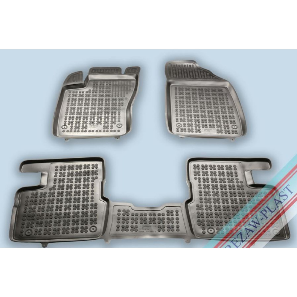 Car rubber floor mats black FIAT TIPO (2015-...) 201519