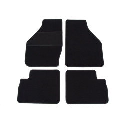 Alfombrillas textiles negras para coche OPEL AGILA A (2000-2008) ECONÓMICAS