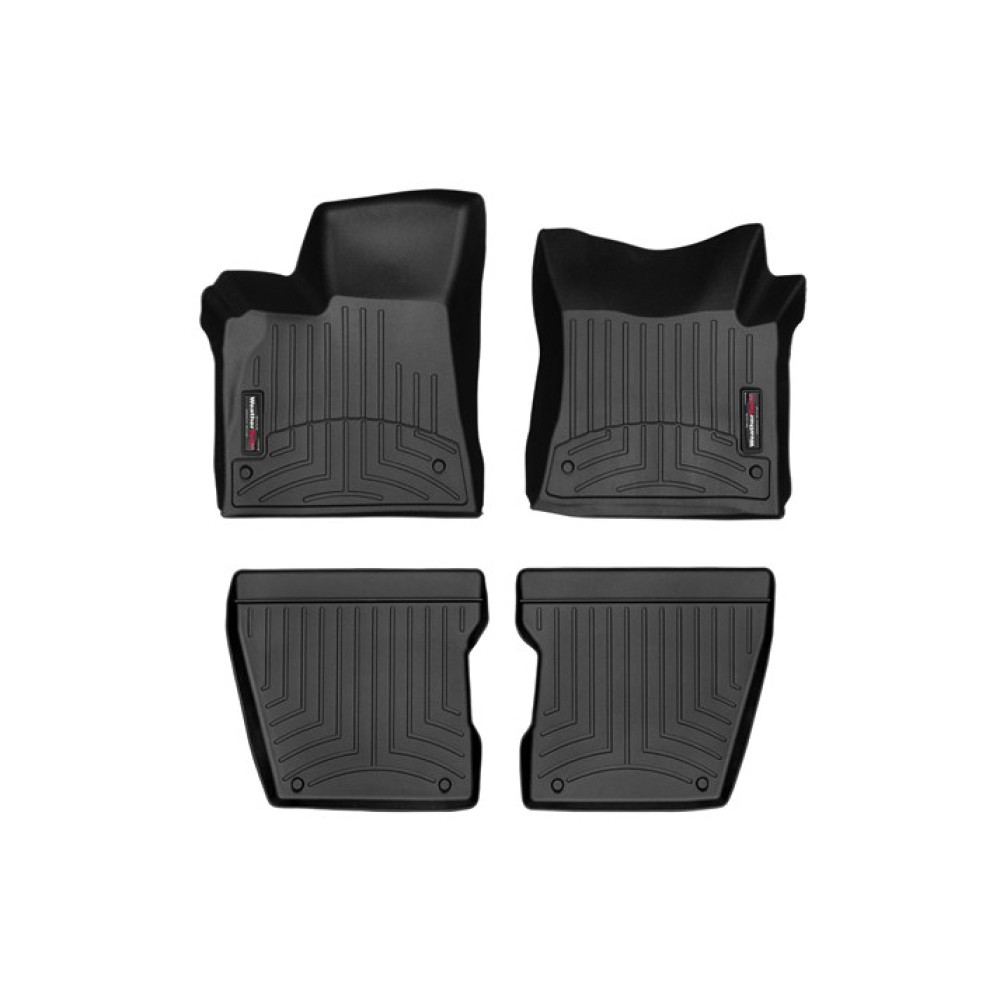 Car floor mats black WEATHERTECH FLOORLINER BENTLEY MULSANNE (2010-2020) 441321-1-2