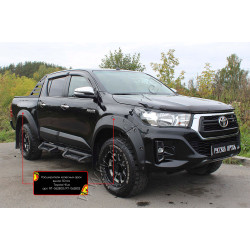 Extensores de pasos de rueda TOYOTA HILUX (50 mm) (2019-...) RT062802