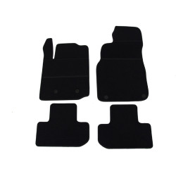 Alfombrillas textiles negras para coche ALFA ROMEO SPIDER (1995-2006) ELEGANT