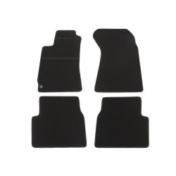 Alfombrillas textiles negras para coche SUBARU FORESTER II (2003-2008) ELEGANT