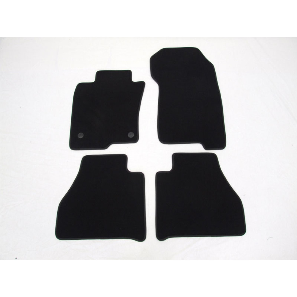 Car textile mats black MB X-class (2017-...) LUXUS