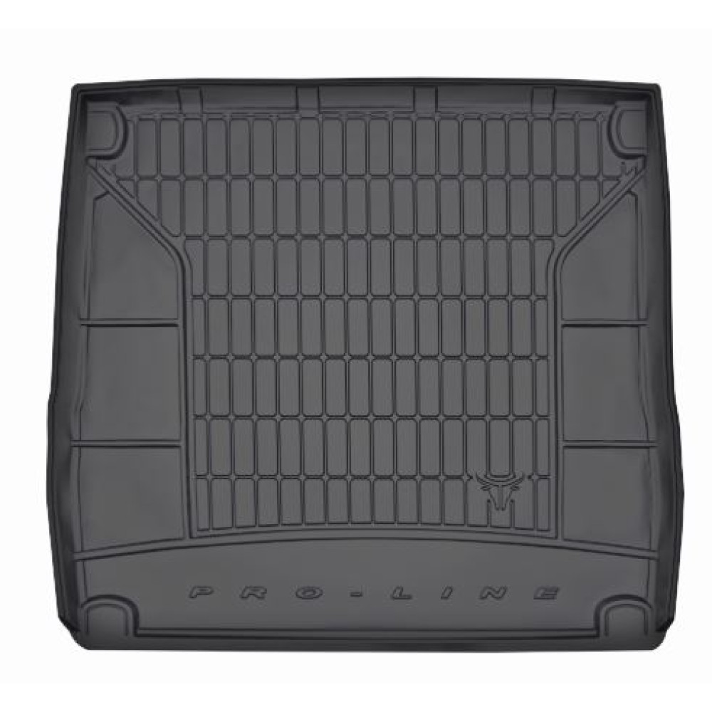 Car rubber trunk mat PEUGEOT 308 II SW without side niches (2013-...) FROGUM