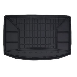 Car rubber trunk mat KIA RIO Hatchback (2017-...) FROGUM