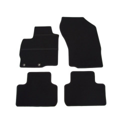 Alfombrillas textiles negras para coche MITSUBISHI ASX (2010-2019) ELEGANT