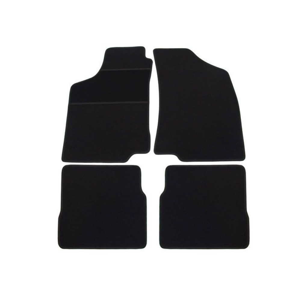 Car textile mats black VW PASSAT B4 (1988-1996) ELEGANT