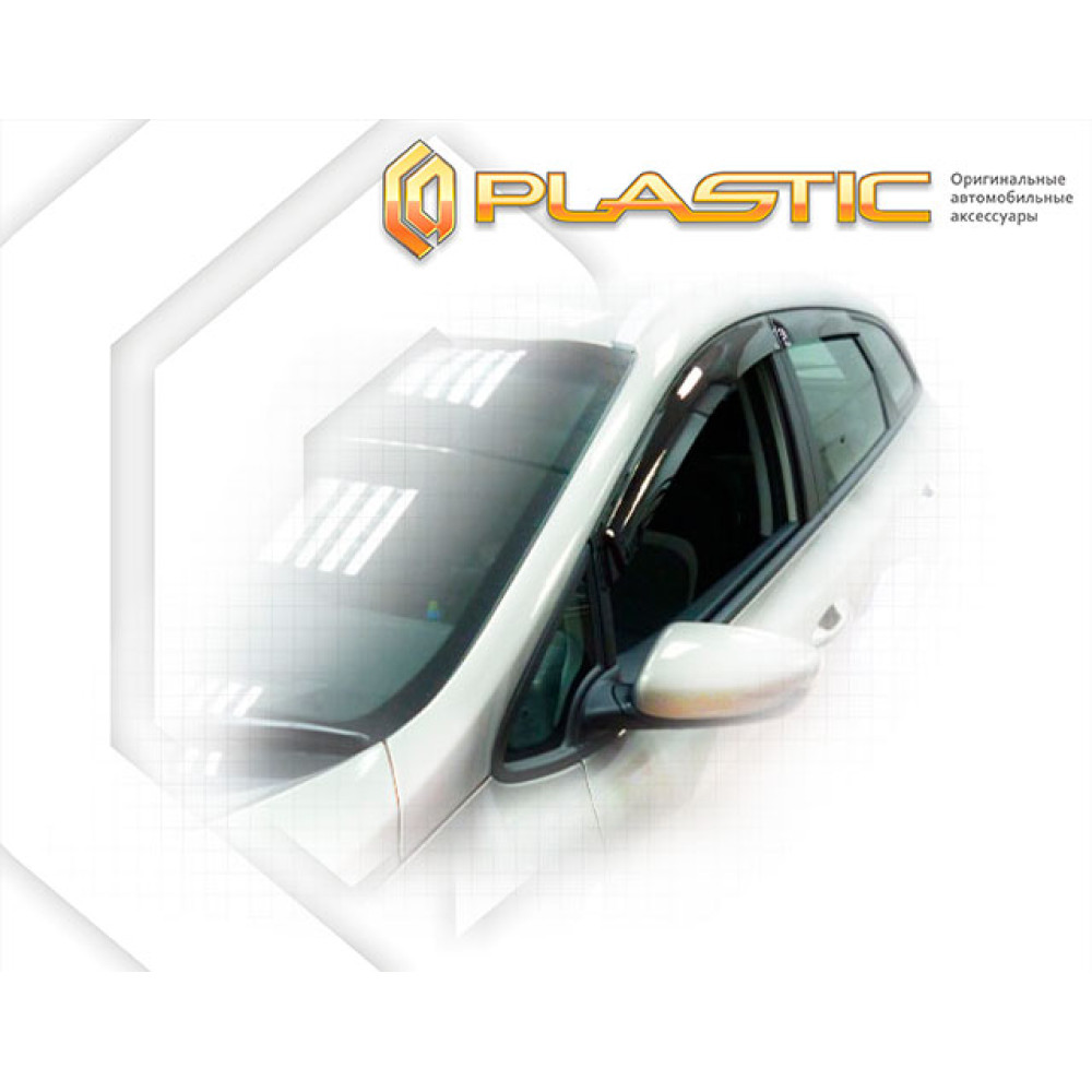 Window deflectors KIA CEED II SW (2012-2017) CA-PLASTIC