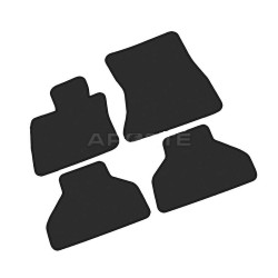 Car textile mats black BMW X6 (2007-2014) LUXE