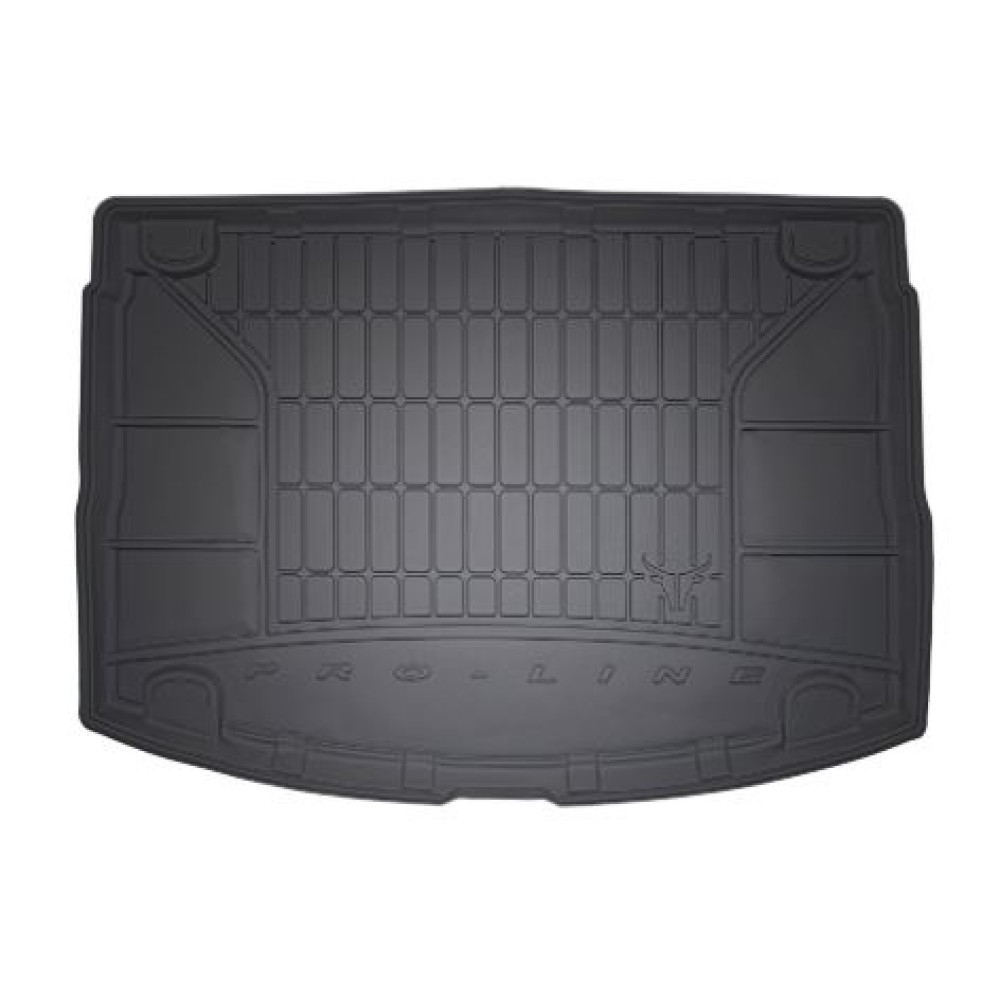 Car rubber trunk mat HYUNDAI I30 III HB upper floor (2017-...) FROGUM