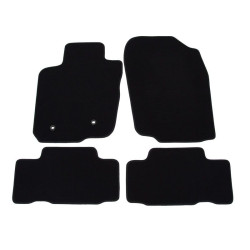 Alfombrillas textiles negras para coche TOYOTA RAV4 (2006-2013) LUXUS