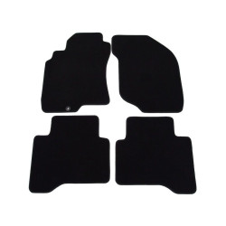 Alfombrillas textiles negras para coche NISSAN X-TRAIL (2001-2007) LUXE