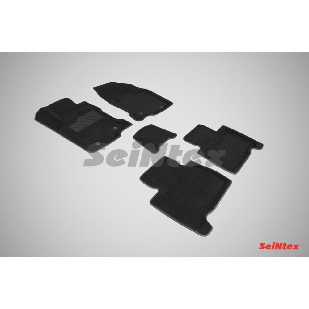 Car textile mats black 3D SEINTEX LEXUS RX (2012-2015)